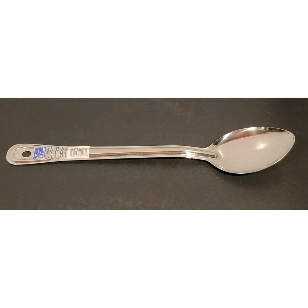 Plain Stainless Steel Kitchen Basting Serving‎ Scooping Spoon 13" Silver